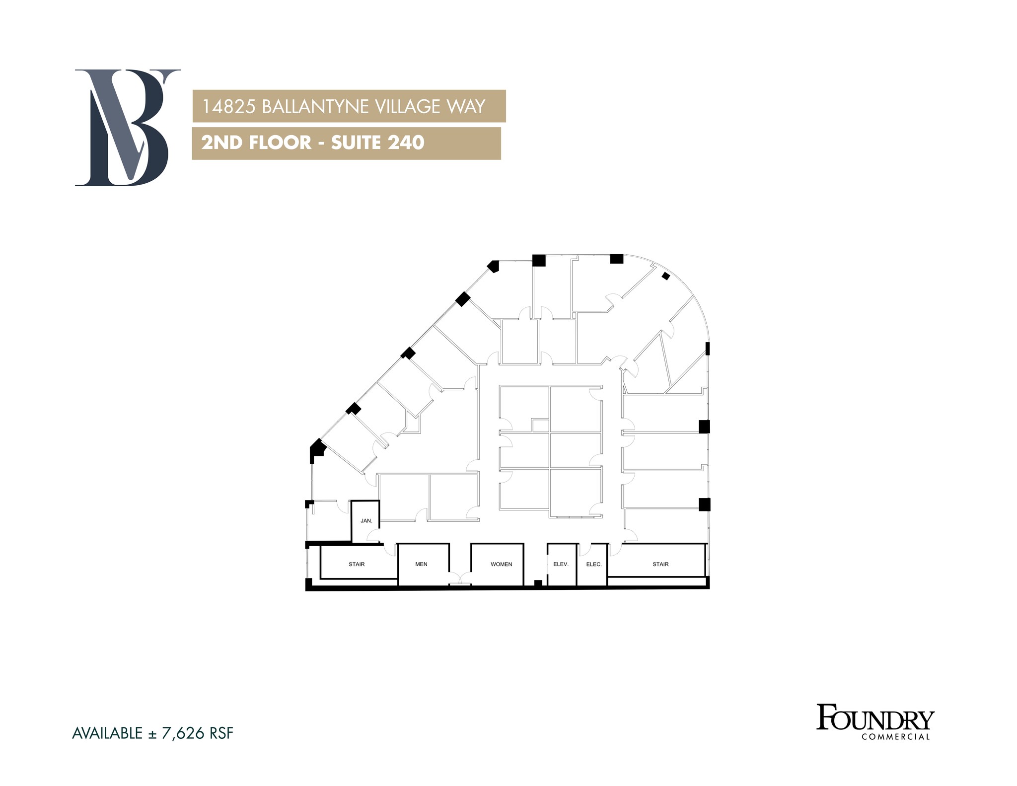 14825 Ballantyne Village Way, Charlotte, NC for lease Site Plan- Image 1 of 1