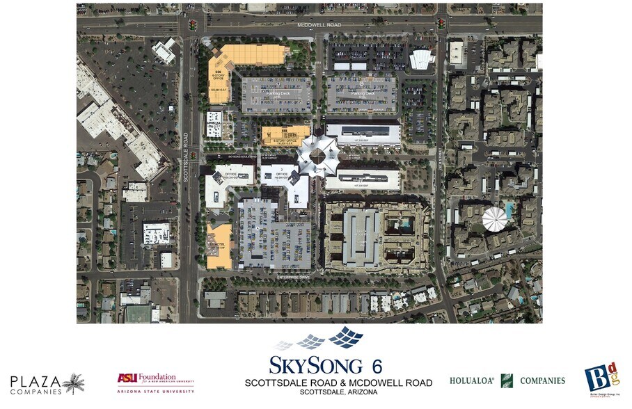 SEC Scottsdale & McDowell Rd, Scottsdale, AZ for lease - Site Plan - Image 2 of 2