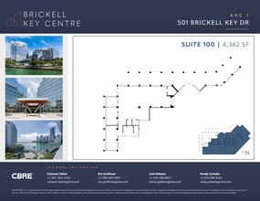 501 Brickell Key Dr, Miami, FL for lease Site Plan- Image 1 of 1