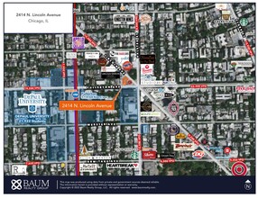 2414 N Lincoln Ave, Chicago, IL for lease Map- Image 1 of 1