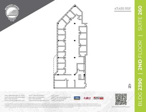 2398 E Camelback Rd, Phoenix, AZ for lease Floor Plan- Image 1 of 2