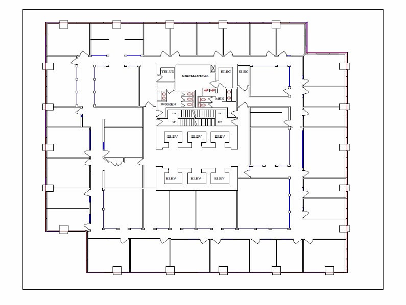 635 8th Ave SW, Calgary, AB for lease Floor Plan- Image 1 of 1