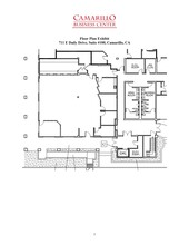 711 E Daily Dr, Camarillo, CA for lease Site Plan- Image 2 of 8