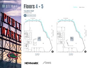 101 Stewart St, Seattle, WA for lease Floor Plan- Image 1 of 1