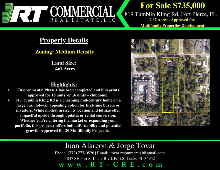 819 Tumblin Kling Rd, Fort Pierce, FL for sale - Building Photo - Image 3 of 6