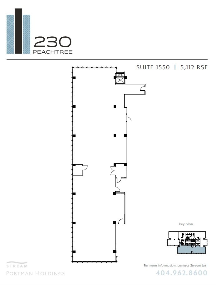 230 Peachtree St NW, Atlanta, GA for lease Floor Plan- Image 1 of 1