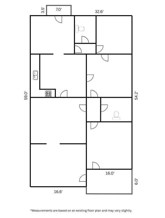 304 N San Jacinto St, Rockwall, TX for lease Floor Plan- Image 1 of 1