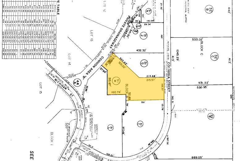 S Palo Verde Rd, Tucson, AZ for sale - Plat Map - Image 1 of 3