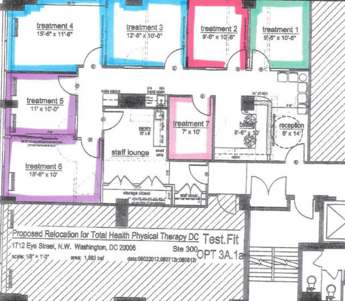 1710-1712 I St NW, Washington, DC for lease - Floor Plan - Image 2 of 7