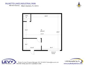 15900-15998 NW 48th Ave, Miami Gardens, FL for lease Floor Plan- Image 2 of 2