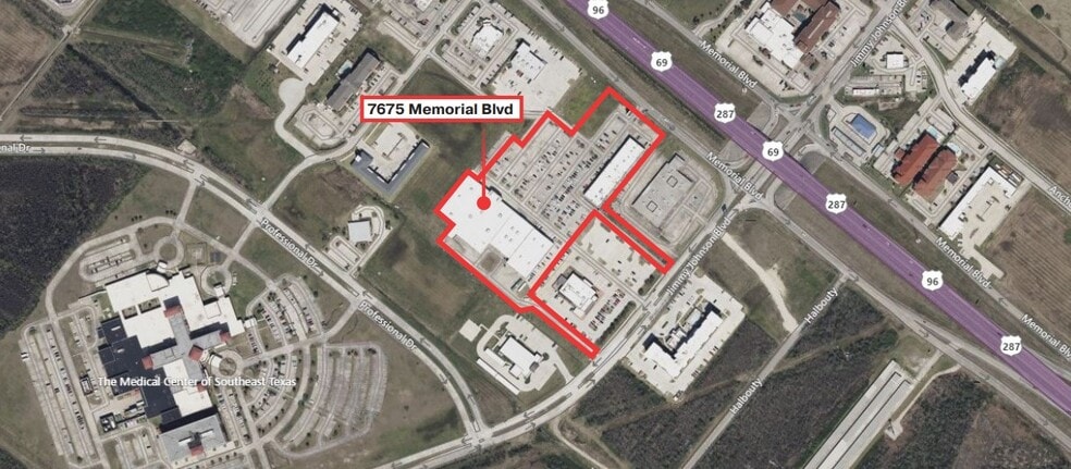 7735-7855 Memorial Blvd, Port Arthur, TX for lease - Building Photo - Image 2 of 3