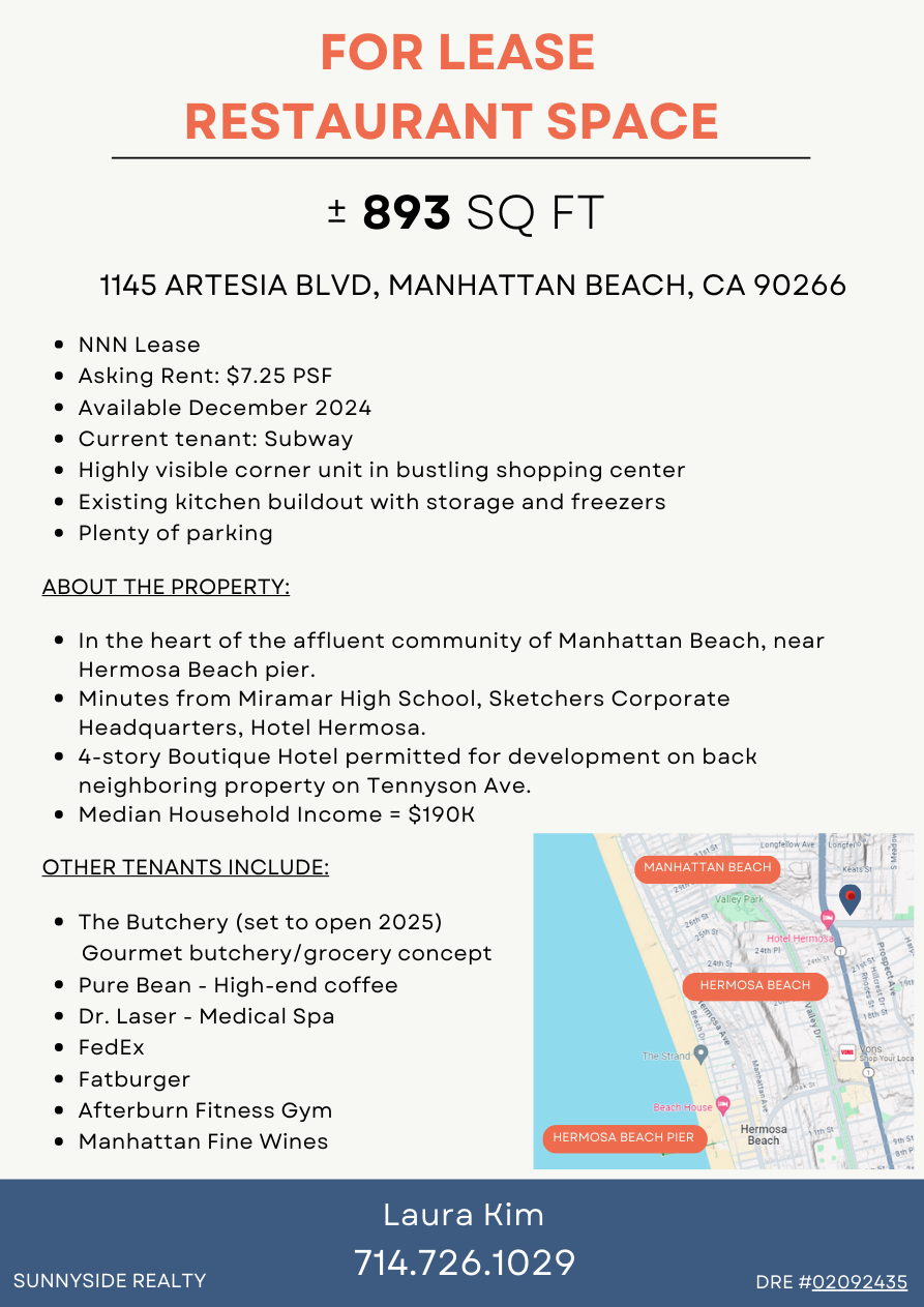 1121-1145 Artesia Blvd, Manhattan Beach, CA for lease Other- Image 1 of 1