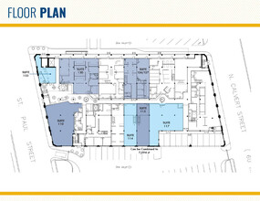 1501 St Paul St, Baltimore, MD for lease Floor Plan- Image 1 of 1