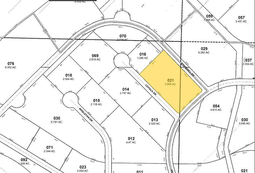 3041 Commerce Way, Atlanta, GA for lease - Plat Map - Image 3 of 5