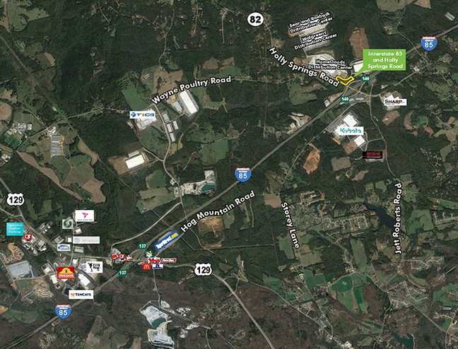 Highway 82, Jefferson, GA for sale - Aerial - Image 1 of 1