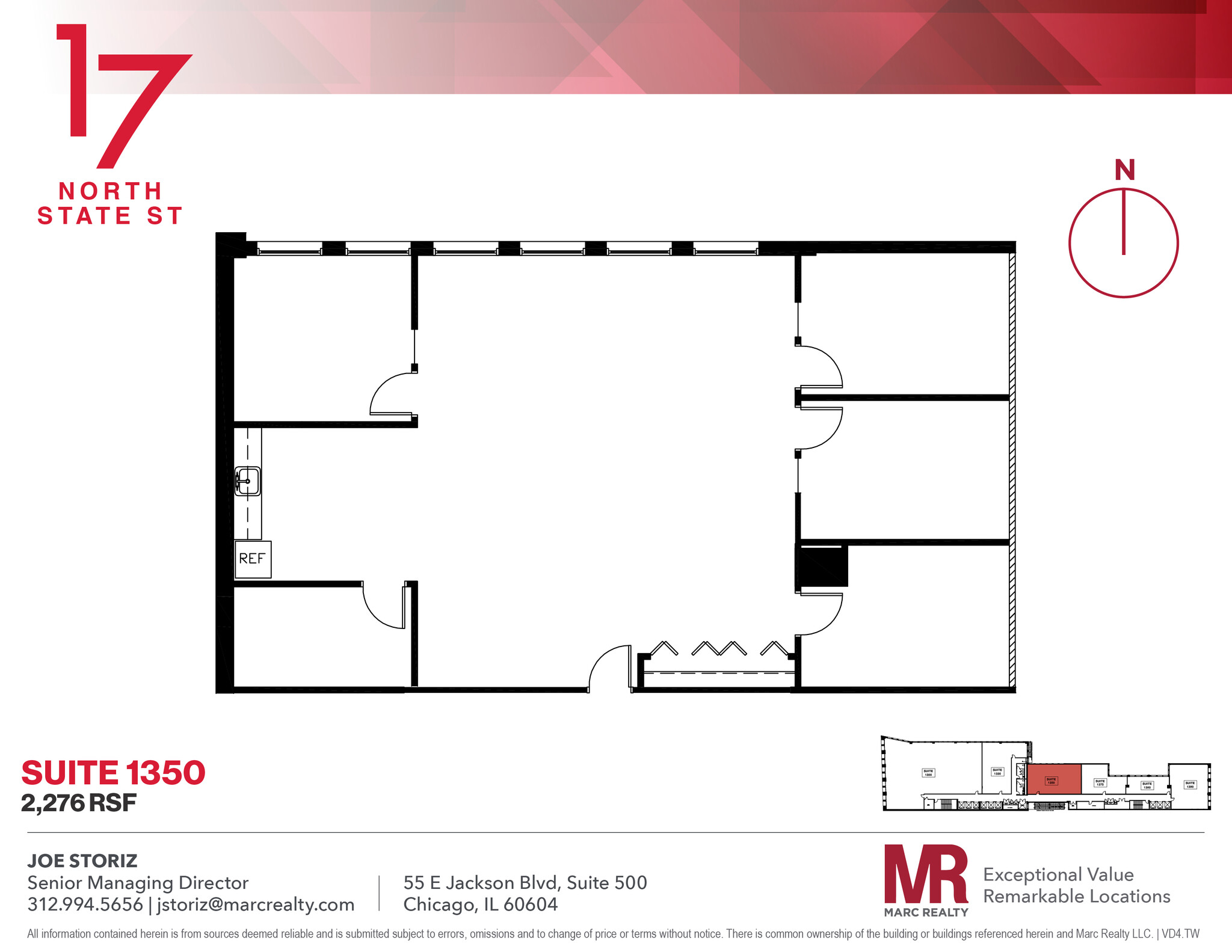 17 N State St, Chicago, IL for lease Floor Plan- Image 1 of 8