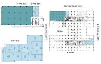 400-444 N Capitol St NW, Washington, DC for lease Floor Plan- Image 2 of 2