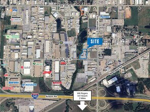 4601 SW 36th St, Oklahoma City, OK - Aerial map view
