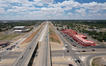 3400-3428 Interstate 27, Lubbock, TX - aerial  map view