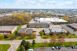 37685-37695 Interchange Drive, Farmington Hills, MI - aerial  map view