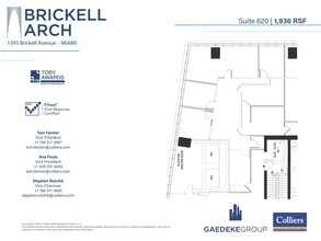1395 Brickell Ave, Miami, FL for lease Floor Plan- Image 1 of 1