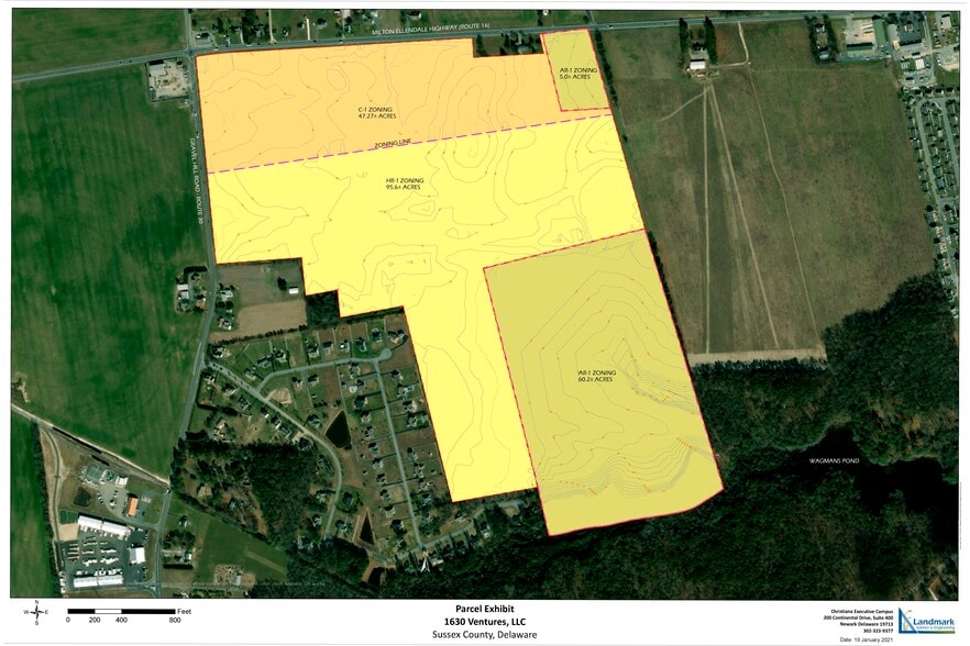 24030 Milton Ellendale Hwy, Milton, DE for sale - Plat Map - Image 2 of 2