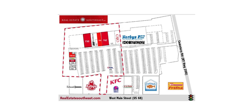 700 W Main St, Lebanon, KY for lease - Site Plan - Image 3 of 3