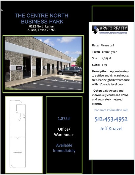8204 N Lamar Blvd, Austin, TX for lease - Building Photo - Image 2 of 2
