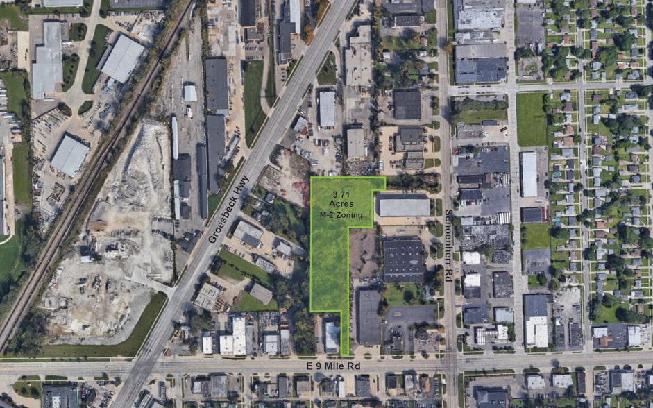 3.71 Acres Zoned M-2 portfolio of 2 properties for sale on LoopNet.com - Aerial - Image 2 of 2