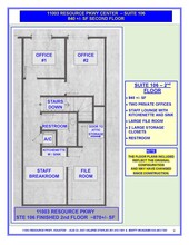 11003 Resource Pky, Houston, TX for lease Floor Plan- Image 2 of 4