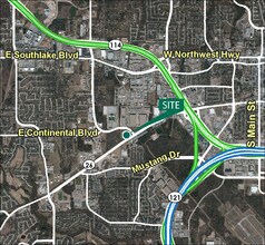 1000 S Nolen Dr, Grapevine, TX - AERIAL map view - Image1