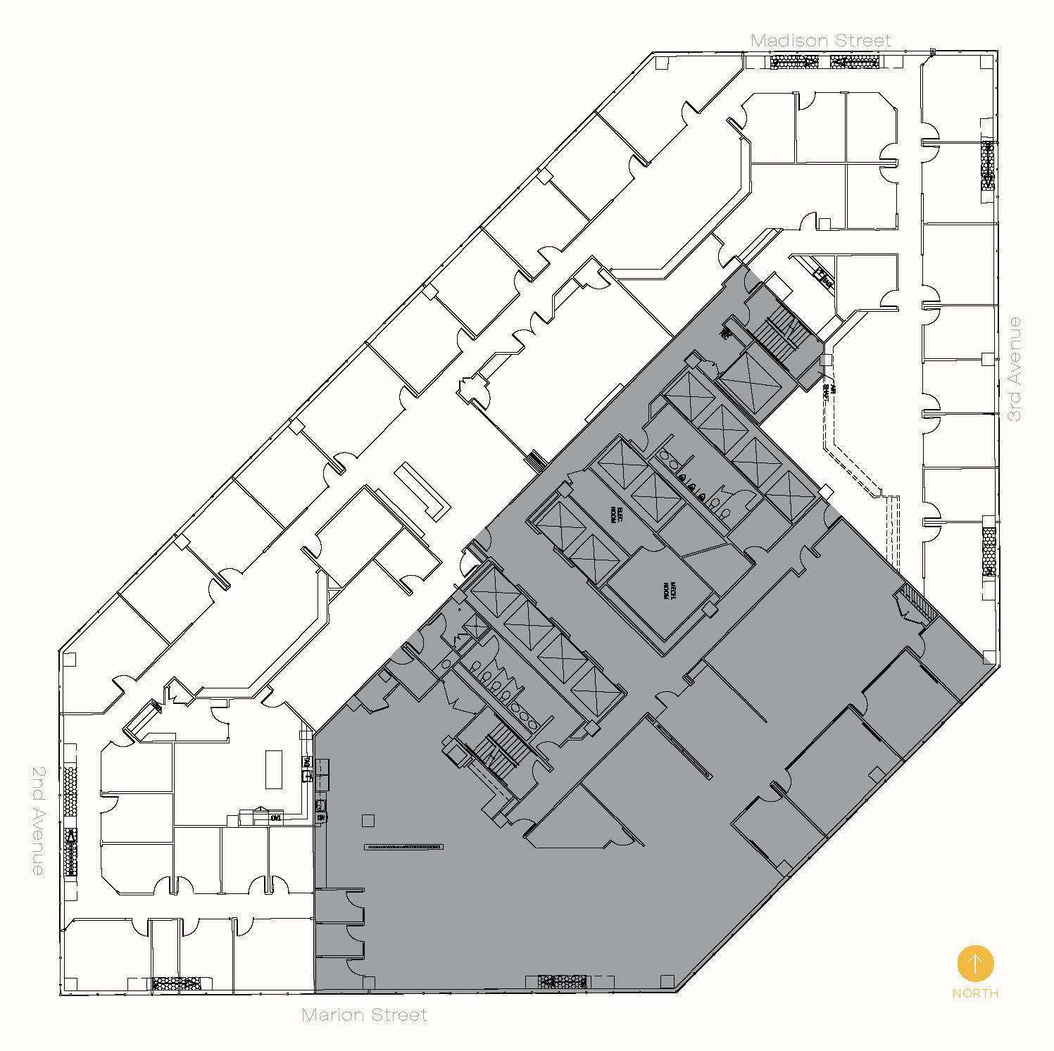 999 3rd Ave, Seattle, WA for lease Floor Plan- Image 1 of 4