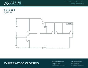 16000 Stuebner Airline Rd, Spring, TX for lease Floor Plan- Image 2 of 2