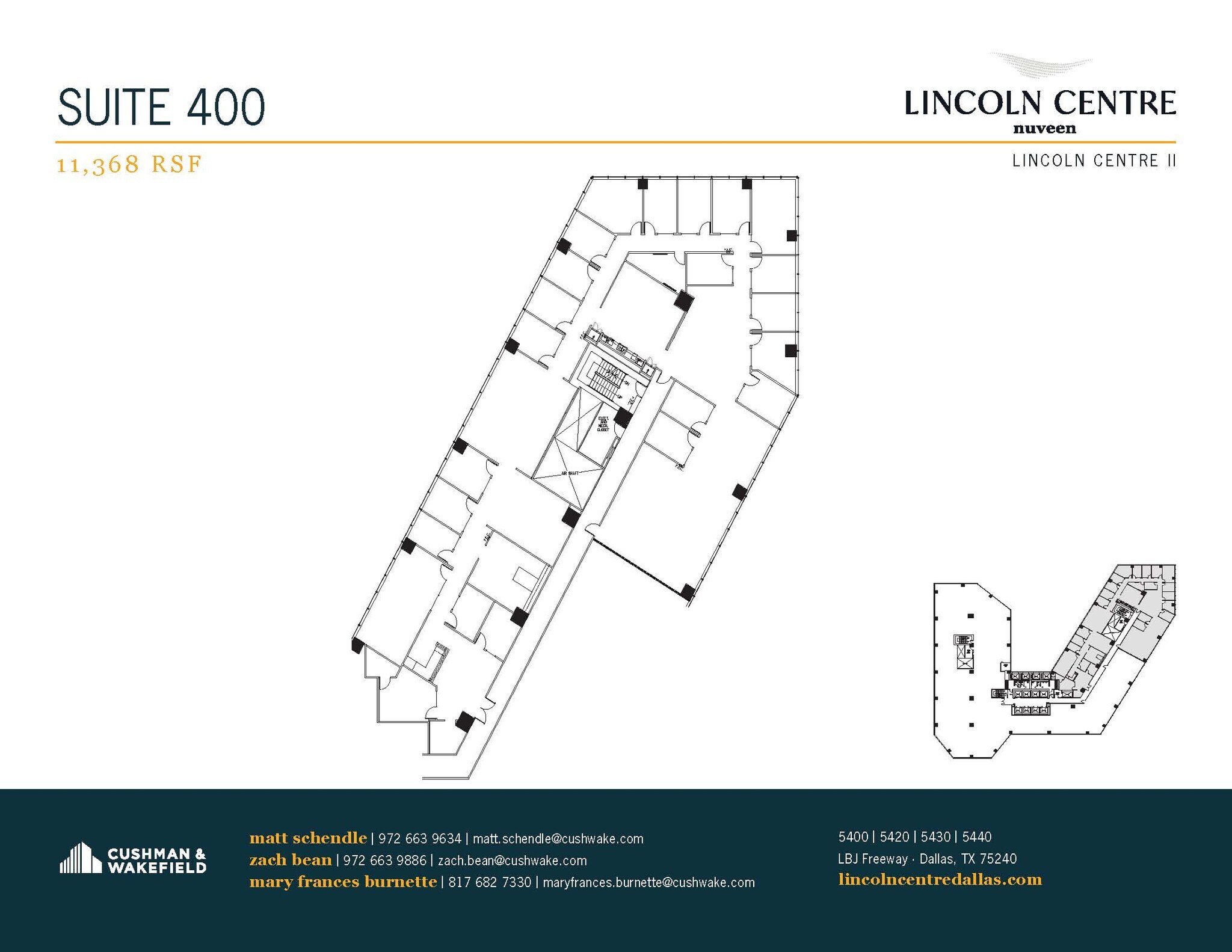 5400 Lyndon B Johnson Fwy, Dallas, TX for lease Floor Plan- Image 1 of 1