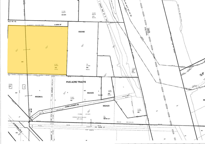 1605 S 93rd St, Seattle, WA for lease - Plat Map - Image 2 of 14