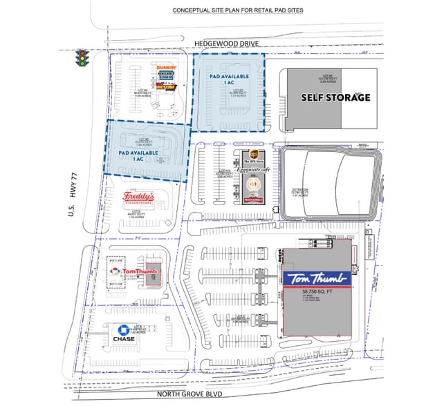 NEC Walnut Grove Rd & FM 1387, Midlothian, TX for sale - Building Photo - Image 1 of 1