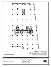 100 University Ave, Toronto, ON for lease Floor Plan- Image 1 of 1