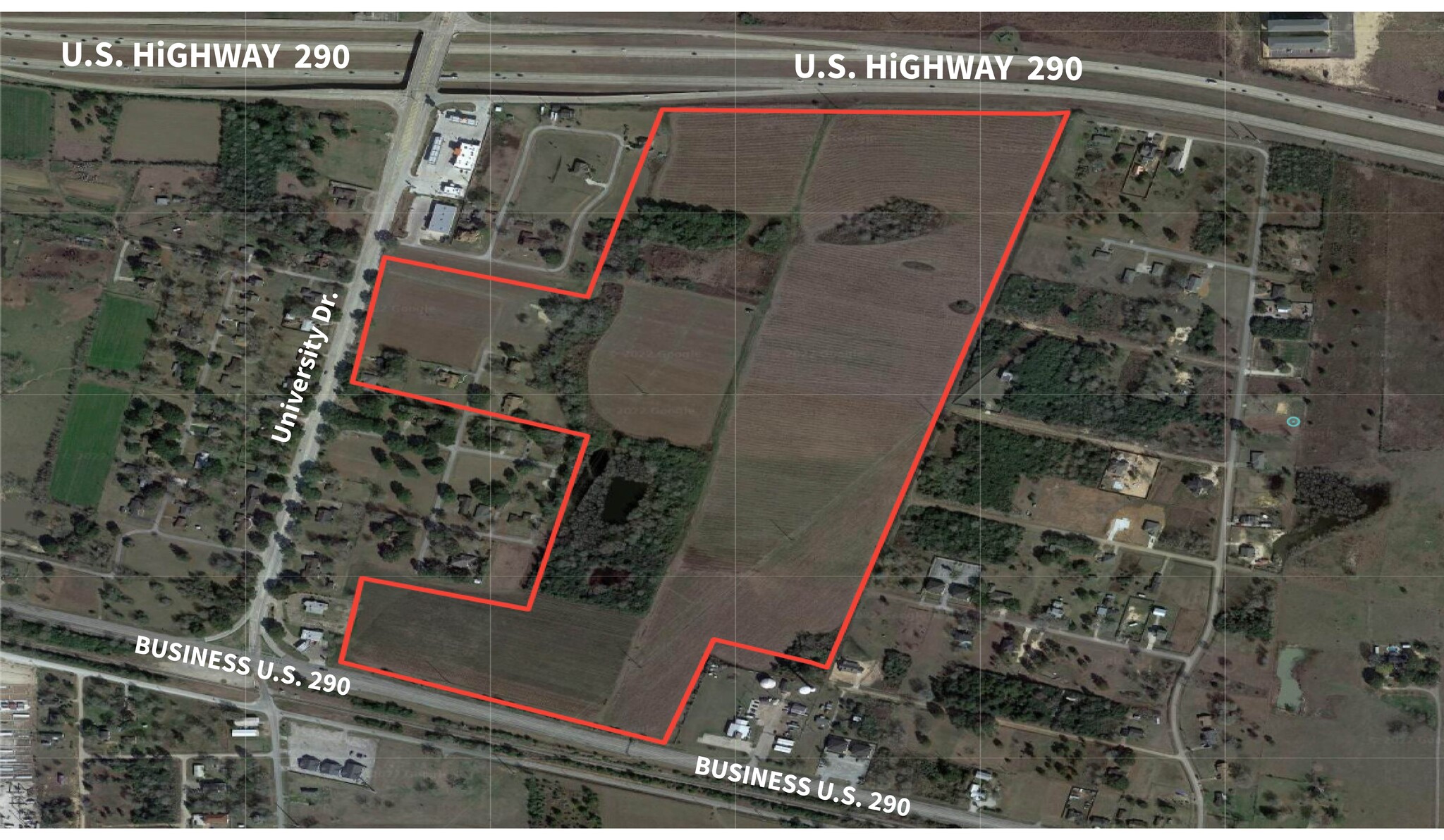 HWY 290, Prairie View, TX for sale Aerial- Image 1 of 5