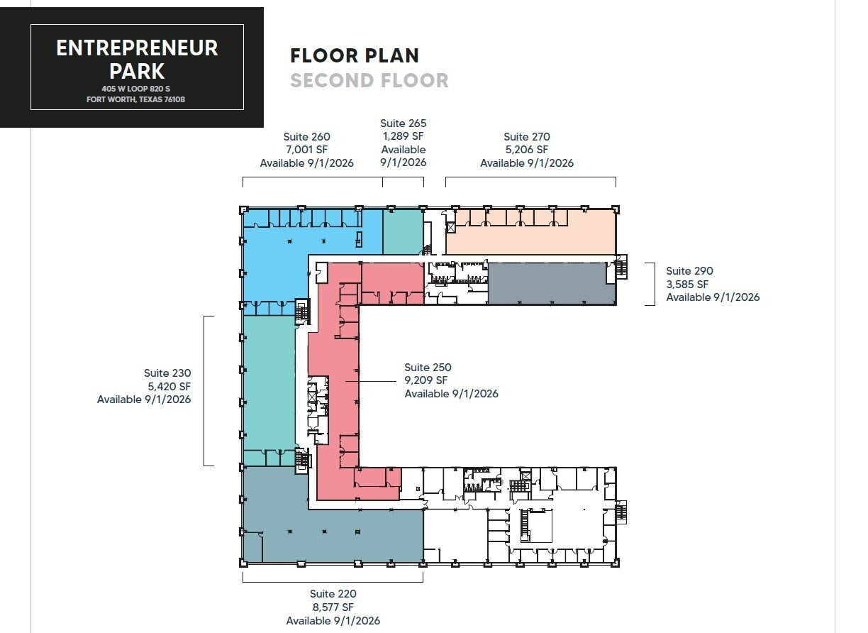 405 W Loop 820 S, Fort Worth, TX for lease Floor Plan- Image 1 of 1