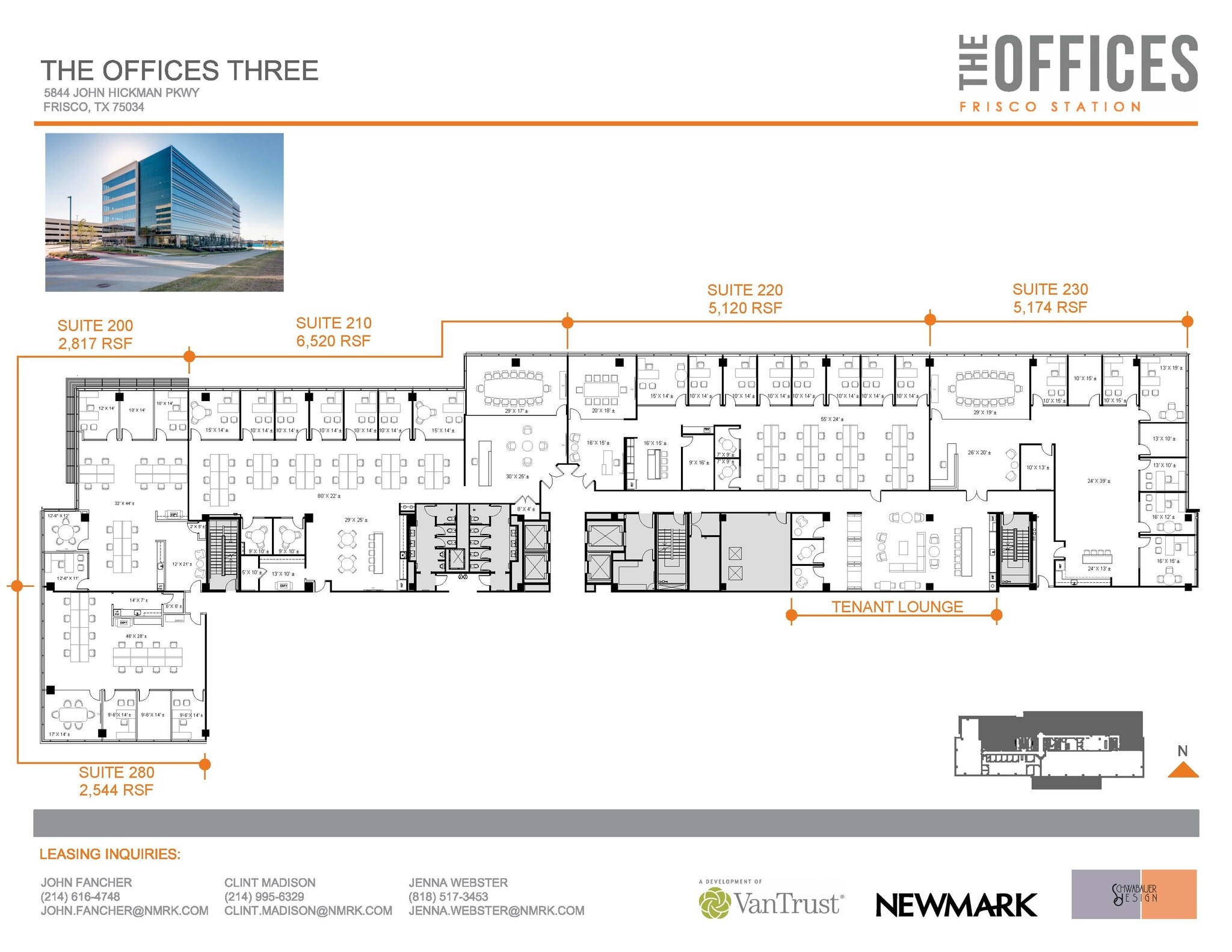 6160 Warren Pky, Frisco, TX for lease Floor Plan- Image 1 of 2