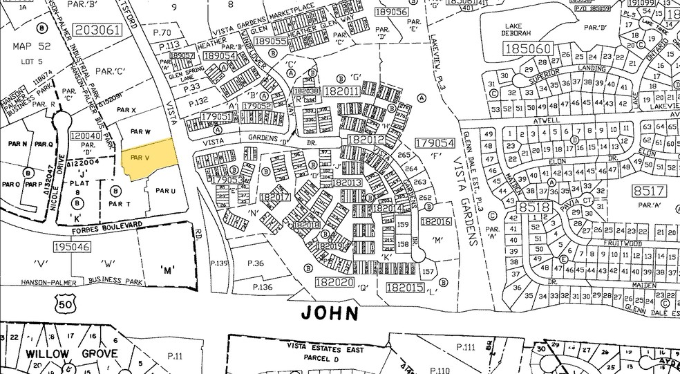 4370-4384 Lottsford Vista Rd, Lanham, MD for lease - Plat Map - Image 3 of 3