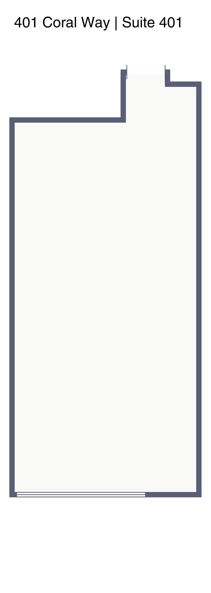 401 Coral Way, Coral Gables, FL for lease Site Plan- Image 1 of 1