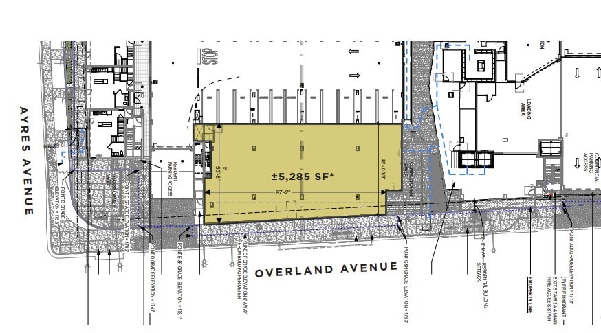 2455 Overland Ave, Los Angeles, CA for lease Site Plan- Image 1 of 1