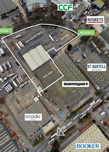 Unit 3 Avonmouth Way, Avonmouth for lease - Aerial - Image 2 of 2