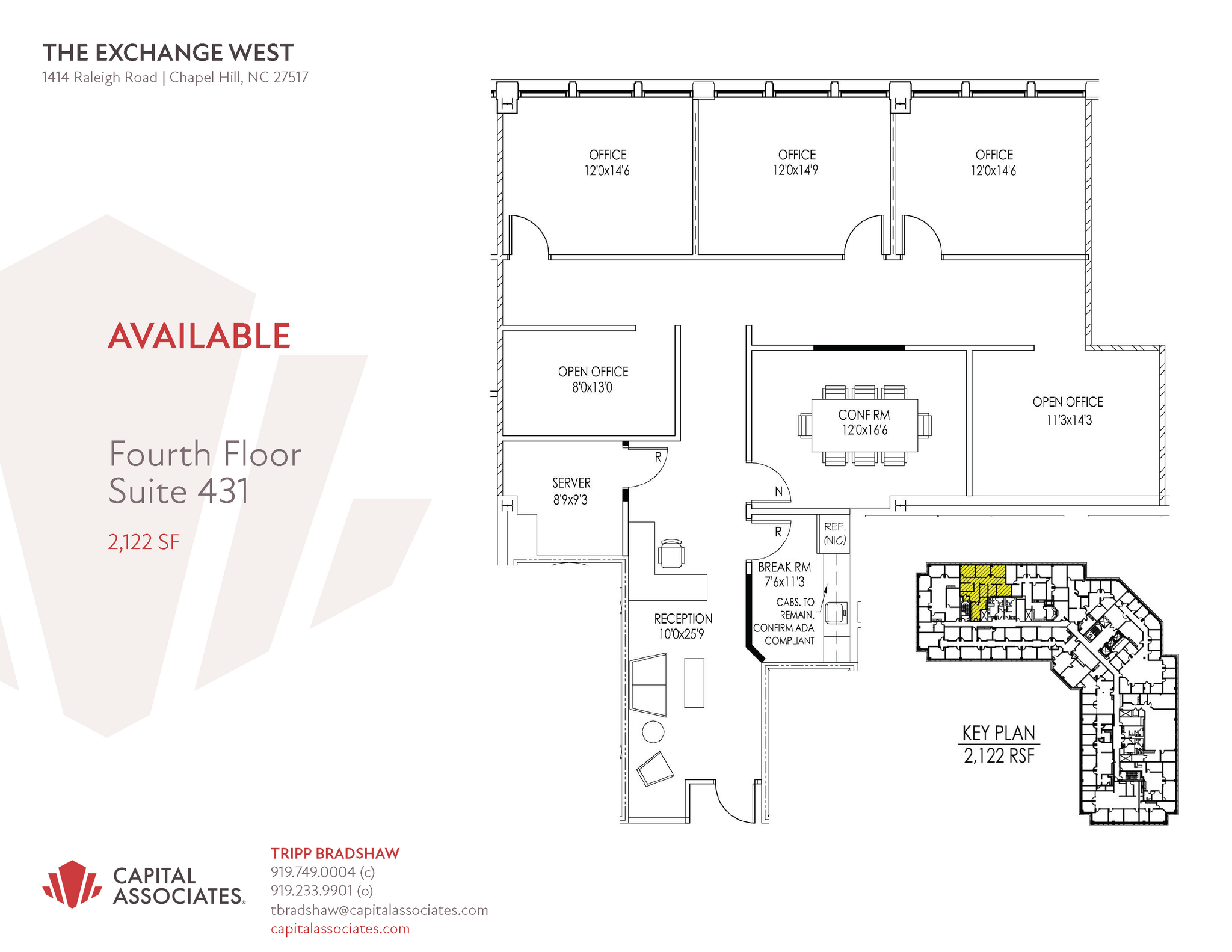 1414 Raleigh Rd, Chapel Hill, NC for lease Floor Plan- Image 1 of 1