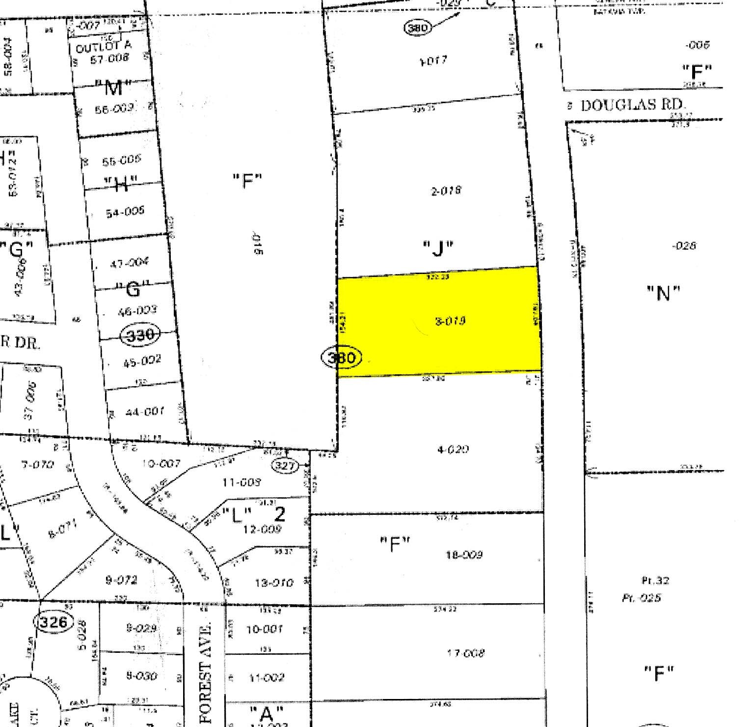 1031 N Raddant Rd, Batavia, IL for sale Plat Map- Image 1 of 1
