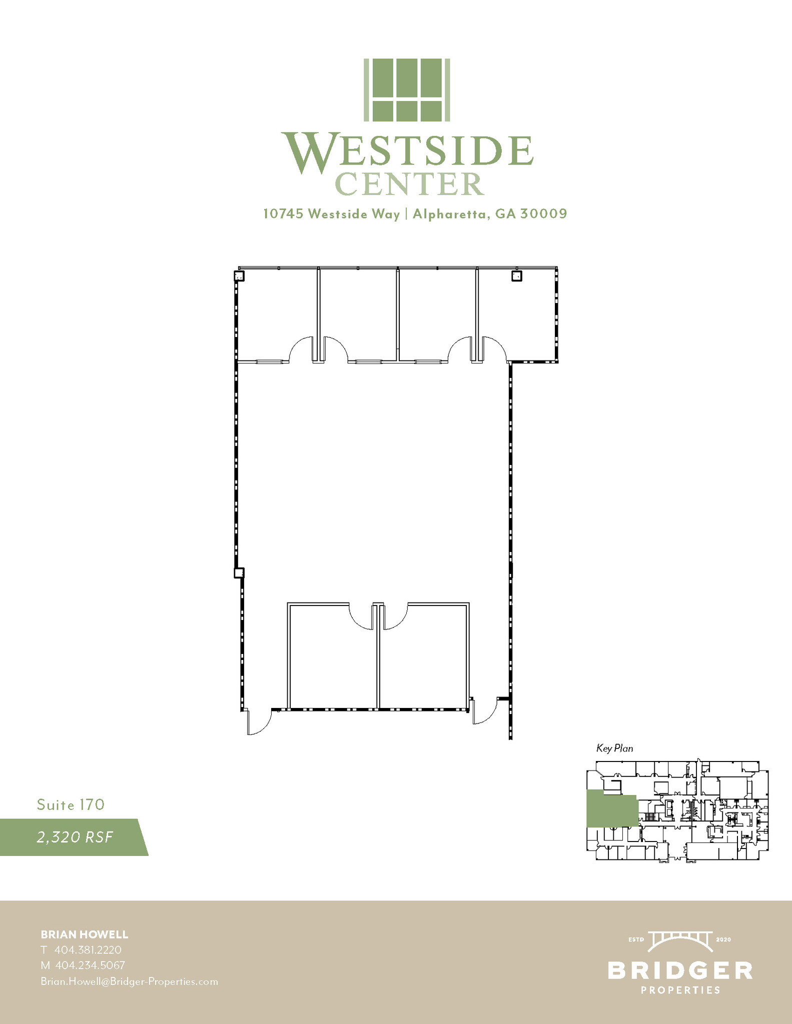 10745 Westside Way, Alpharetta, GA for lease Floor Plan- Image 1 of 1