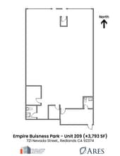 721 Nevada St, Redlands, CA for lease Floor Plan- Image 1 of 2