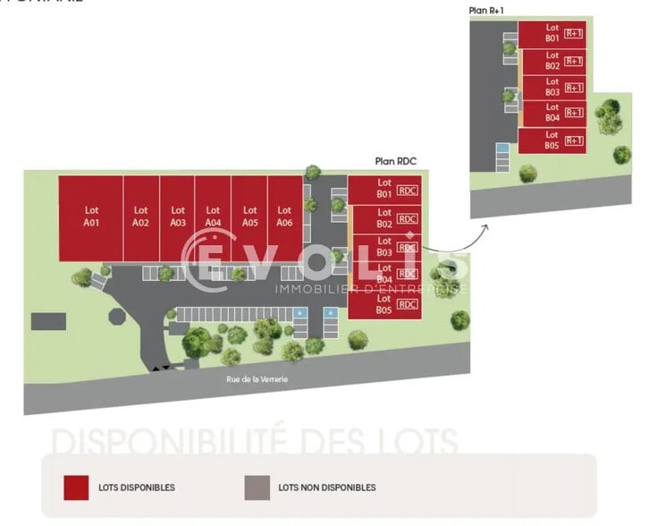 57 Rue De La Verrerie, Fontanil-Cornillon for lease - Site Plan - Image 2 of 2