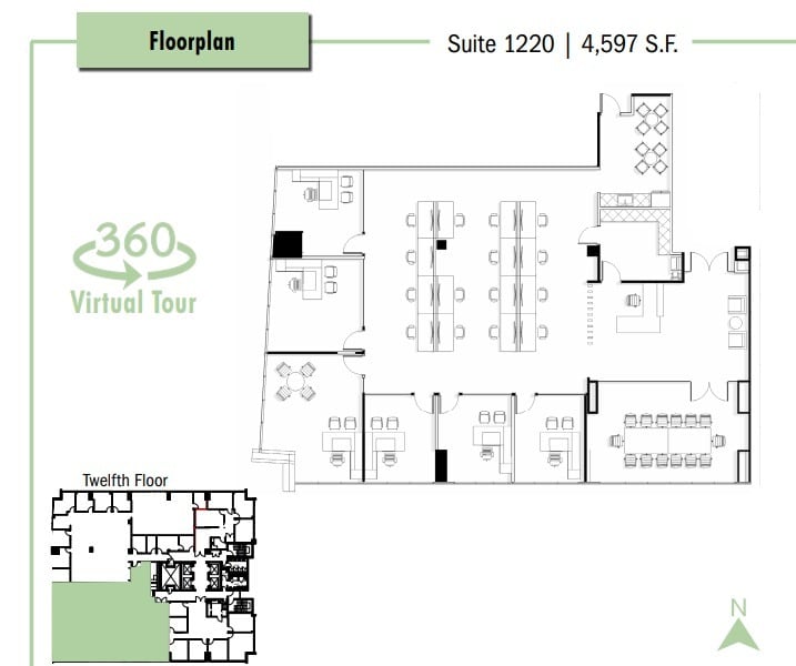 2121 Ponce de Leon Blvd, Coral Gables, FL for lease Floor Plan- Image 1 of 1